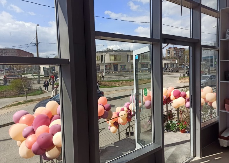 Цветочный магазин, Коломенская